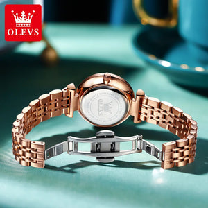 OLEVS Women's Fashion Elegant Rhombic Quartz Watch