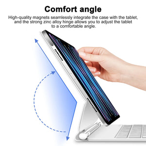 Magic Keyboard for iPad Pro 11 12 9 12.9 Air 4 Air 5 for iPad 10th Generation Pro 12 9 6th 5th 4th 3rd Gen Cover Case