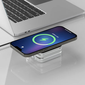 3 In 1 Foldable Magnetic Wireless Charger Stand For iPhone 15, 14, 13 Pro/Max/Plus, AirPods and Apple Watch